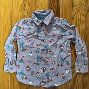 SVRN Code Whimsical Holiday Shirt